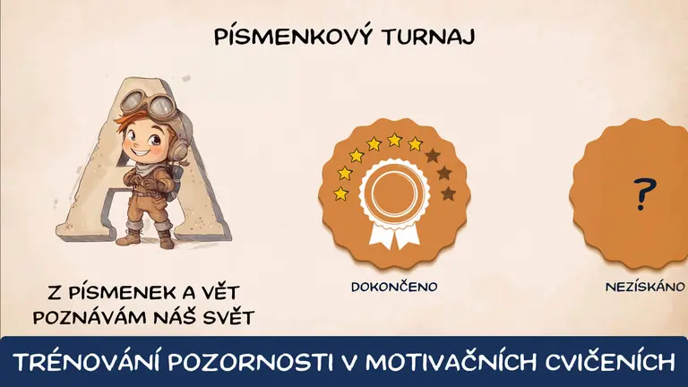 Čtení písmen a slov v aplikaci Kouzelná Abeceda – Elementer